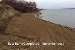 East-berm-completed